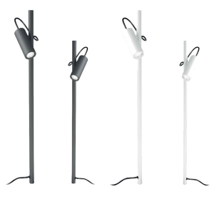 Ideal Lux Hub PT Adjustable LED Floor Lamp for Outdoor with