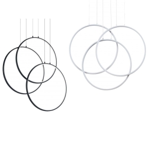 Ideal Lux Frame SP Circle LED Suspension Ring Lamp for Indoor