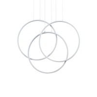 Ideal Lux Frame SP Circle LED Suspension Ring Lamp for Indoor
