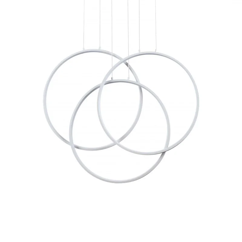 Ideal Lux Frame SP Circle LED Suspension Ring Lamp for Indoor