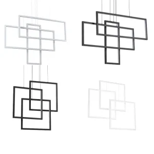 Ideal Lux Frame SP LED Suspension Lamp for Indoor with Indirect