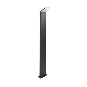 Ideal Lux Style PT Anthracite LED Floor Bollard Lamp in