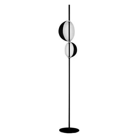 Oluce Superluna F Semi-spherical Double Floor LED Lamp for