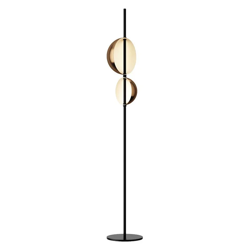 Oluce Superluna F Semi-spherical Double Floor LED Lamp for