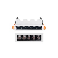 Blade Faretto Lineare Da Incasso 5 Punti Luce LED 10W 36°