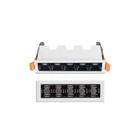Blade Linear Recessed Spotlight 5 Light Points LED 10W 36°