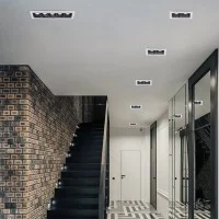 Blade Linear Recessed Spotlight 5 Light Points LED 10W 36°