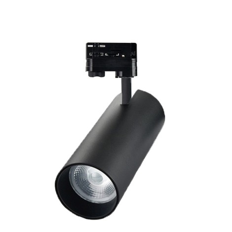 Faretto Orientabile da Binario Trifase 30W LED 55° da Interno