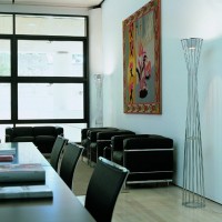 Rotaliana Lightwire Luminator Dimmable LED Floor Lamp By
