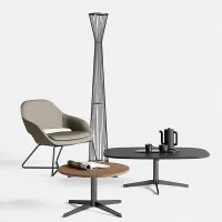 Rotaliana Lightwire Luminator Dimmable LED Floor Lamp By Rotaliana Lightwire Luminator Dimmable LED Floor Lamp By