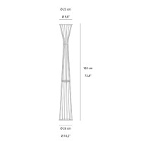 Rotaliana Lightwire Luminator Dimmable LED Floor Lamp By