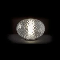Oluce Recuerdo Lampada a LED da Tavolo in Vetro By Mariana