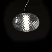 Oluce Recuerdo Lampada a LED da Sospensione in Vetro By Mariana