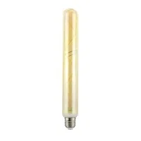 Tube Lamp LED E27 Long Filament T38 5.5W 2000K 470lm Amber