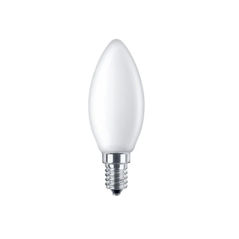 Daylight Italia Lampadina LED Milk Oliva E14 4.5W 470lm Opalina Daylight Italia Lampadina LED Milk Oliva E14 4.5W 470lm Opalina