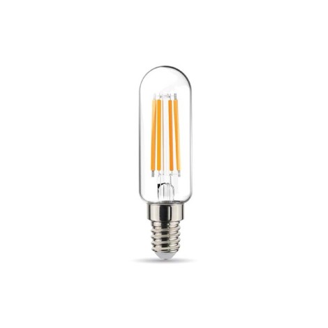 Daylight Tube Lamp LED E14 Long Filament T25 4,5W 470lm 2700K