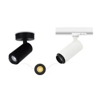 Faretto Orientabile da Binario Trifase o Soffitto 12W LED 24° Faretto Orientabile da Binario Trifase o Soffitto 12W LED 24°