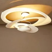 Artemide Pirce LED Dimmable Ceiling Lamp By Giuseppe Maurizio Artemide Pirce LED Dimmable Ceiling Lamp By Giuseppe Maurizio