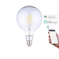 Daylight Lampadina Smart Wifi LED Globo E27 6W 2700K 700 lm