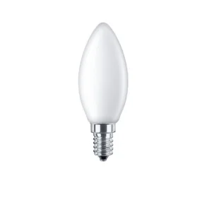 Daylight Italia LED Milk Bulb Olive E14 4W 440lm Frosted