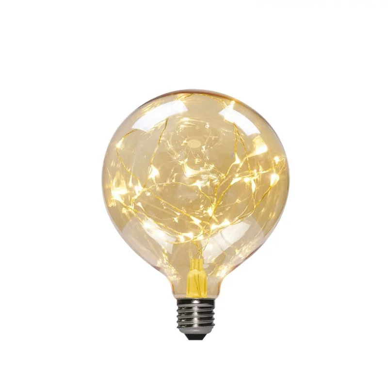 Daylight Milleluci Micro LED Lampadina Globo E27 2W 2000K 40Lm
