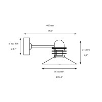 Louis Poulsen Nyhavn Wall Lamp Applique for Outdoor By