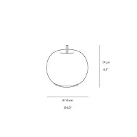 copy of &Tradition Caret MF1 Wireless Table Lamp with
