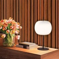 Kundalini Kushi XL Table Lampada Dimmerabile da Tavolo in Vetro