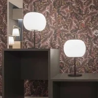 Kundalini Kushi XL Table Lampada Dimmerabile da Tavolo in Vetro