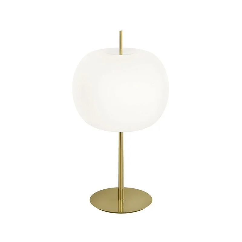Kundalini Kushi XL Table Lampada Dimmerabile da Tavolo in Vetro