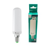 Marino Cristal Lampadina T28 EVO Tubo LED E14 8W 950lm Alta