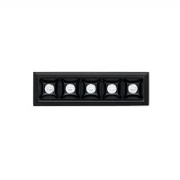 iGuzzini Laser Blade Recessed 5 LED Source 10W 920lm total Black iGuzzini Laser Blade Recessed 5 LED Source 10W 920lm total Black