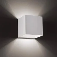 Lodes Laser Cube LED 10x6 Applique Lampada a Parete Bi Emissione