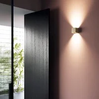 Lodes Laser Cube LED 10x6 Applique Lampada a Parete Bi Emissione