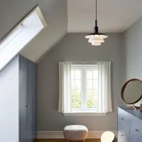 Louis Poulsen PH 3/3 Lampada a Sospensione in Vetro By Poul