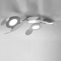 Cattaneo Mickey LED 4x5W 1880 lm 3000K Luce Calda Plafoniera