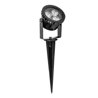 Lampo Faretto LED 12V da Giardino orientabile con picchetto Per