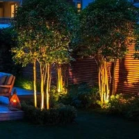 Lampo Faretto LED 12V da Giardino orientabile con picchetto Per