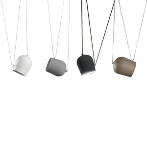 Cattaneo Nuts Suspension Lamp LED Dimmable Aluminum Head System