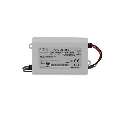 Meanwell Alimentatore APC-35-350 35W 100-240V 350mA IP42 per