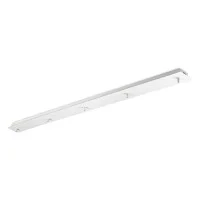 copy of Wall Ceiling Linear Rose With 3 Outputs In Metal
