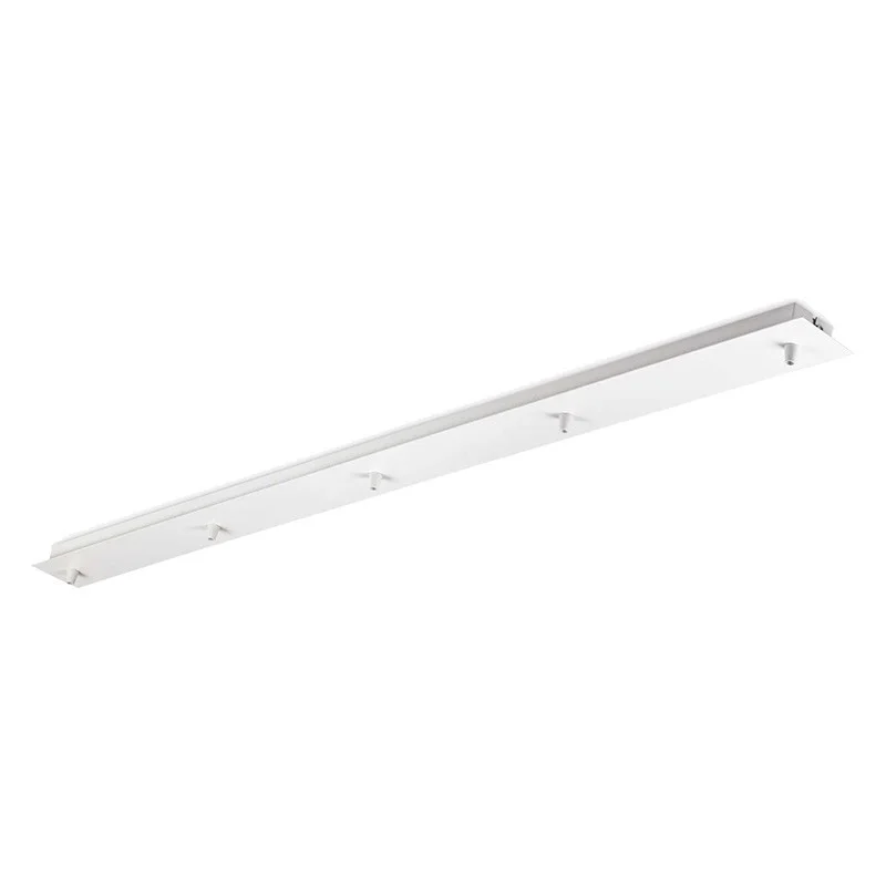 Rosone Lineare Da Soffitto Con 5 Uscite In Metallo Rosone Lineare Da Soffitto Con 5 Uscite In Metallo