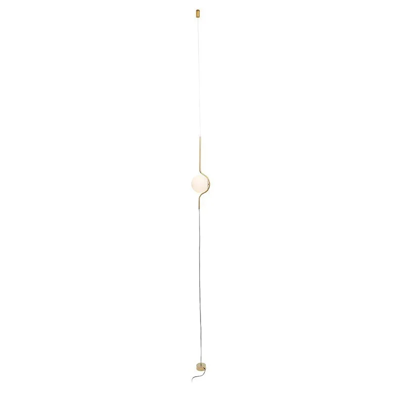 Faro LE VITA Lampada Pendente Oro In Alluminio e Diffusore In Faro LE VITA Lampada Pendente Oro In Alluminio e Diffusore In