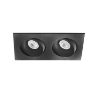 Faro Argòn-2 Double Adjustable Recessed Ceiling Spotlight GU10