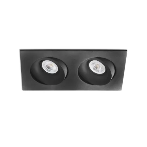 Faro Argòn-2 Faretto Doppio Orientabile da Incasso a Soffitto