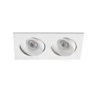 Faro Argòn-2 Faretto Doppio Orientabile da Incasso a Soffitto