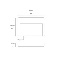 Flos Hyperion Faretto Segnapasso LED 7,5W Dimmerabile da