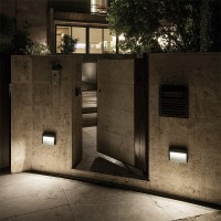 Ares Hyperion LED 7.5W 3000K Wall Lamp Marker Outdoor IP65 White