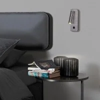 ACB Aron Applique Lampada LED Orientabile da Parete per Interno ACB Aron Applique Lampada LED Orientabile da Parete per Interno
