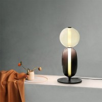 Bomma Pebbles Lampada da Tavolo a LED Dimmerabile in Cristallo
